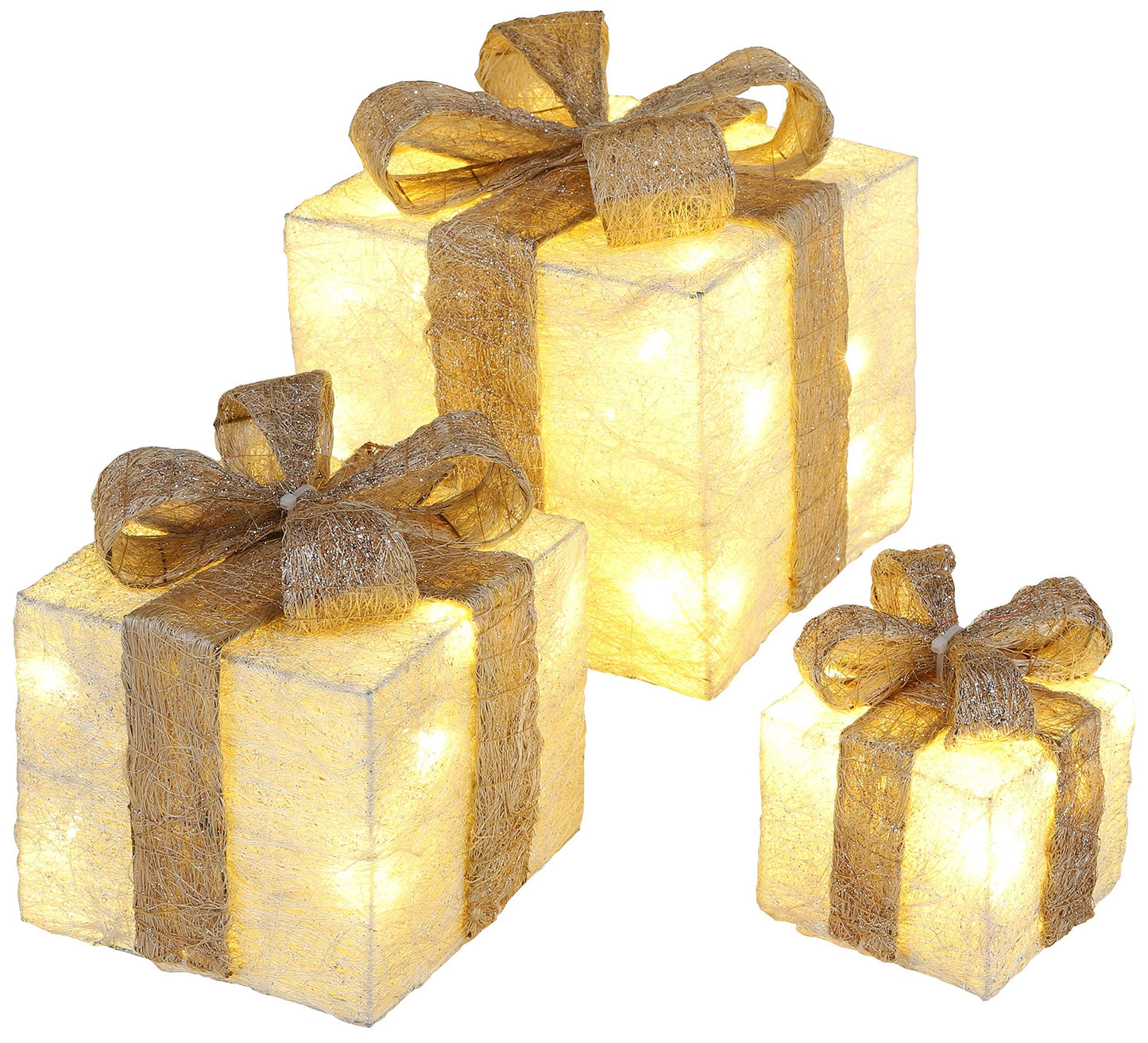 Geschenke Leucht Boxen, Gold