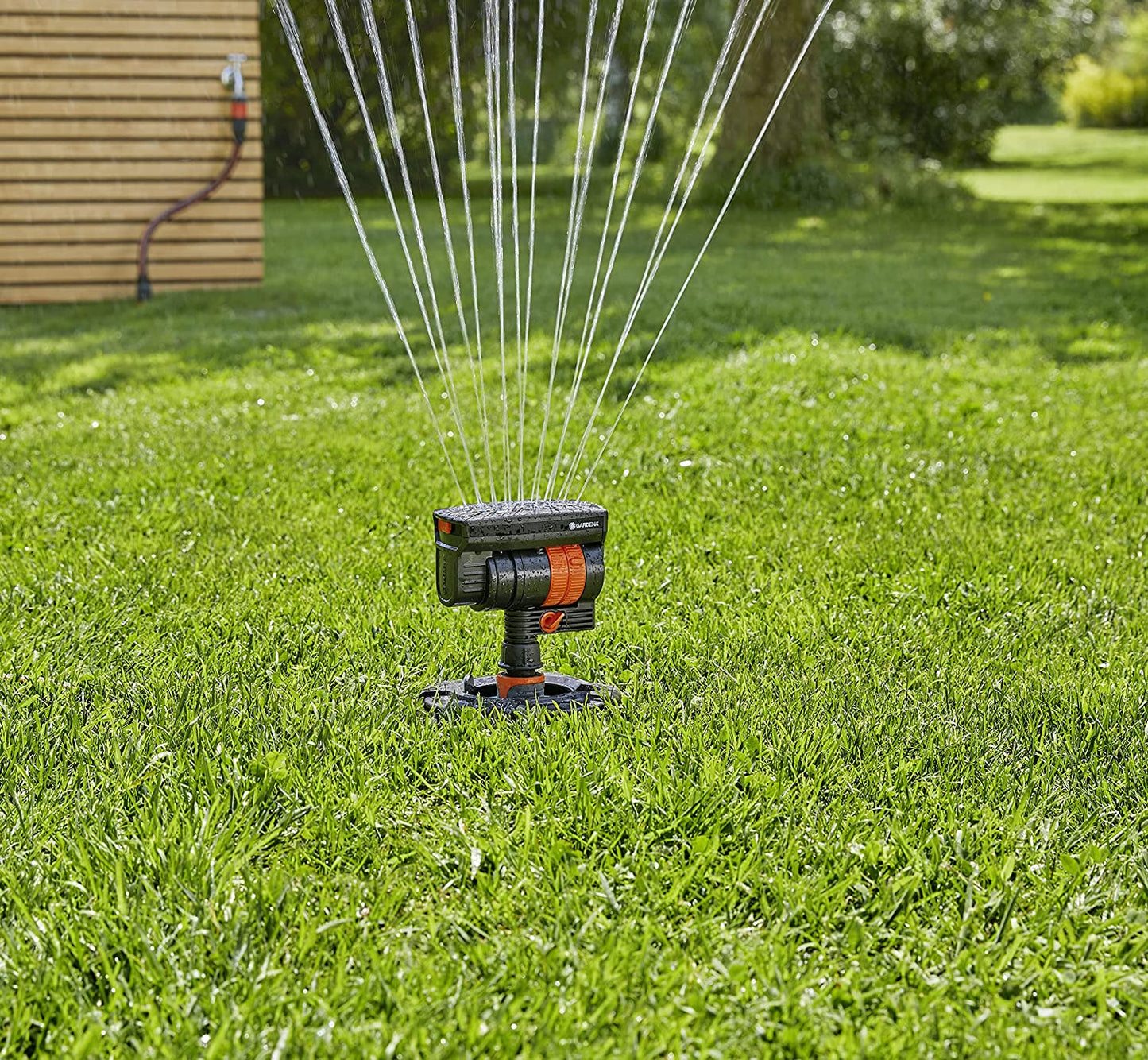 Start-Set Pipeline mit Viereckregner, Wasserhahn