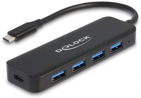 USB Type-C Hub 4 Port USB 3.2 Gen 1 mit Power Delivery 85 Watt, USB-Hub