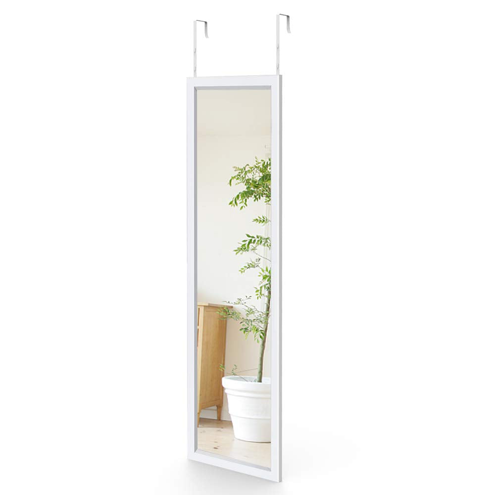Hängespiegel, Weiss, 119x 33 cm