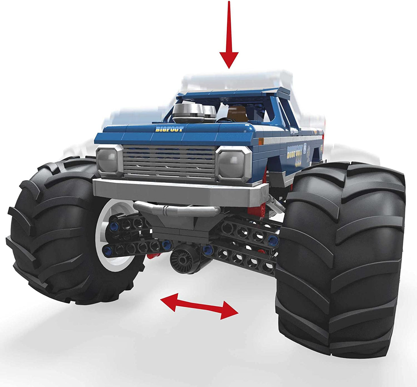 Hot Wheels Collector Bigfoot Monster Truck Auto, Konstruktionsspielzeug