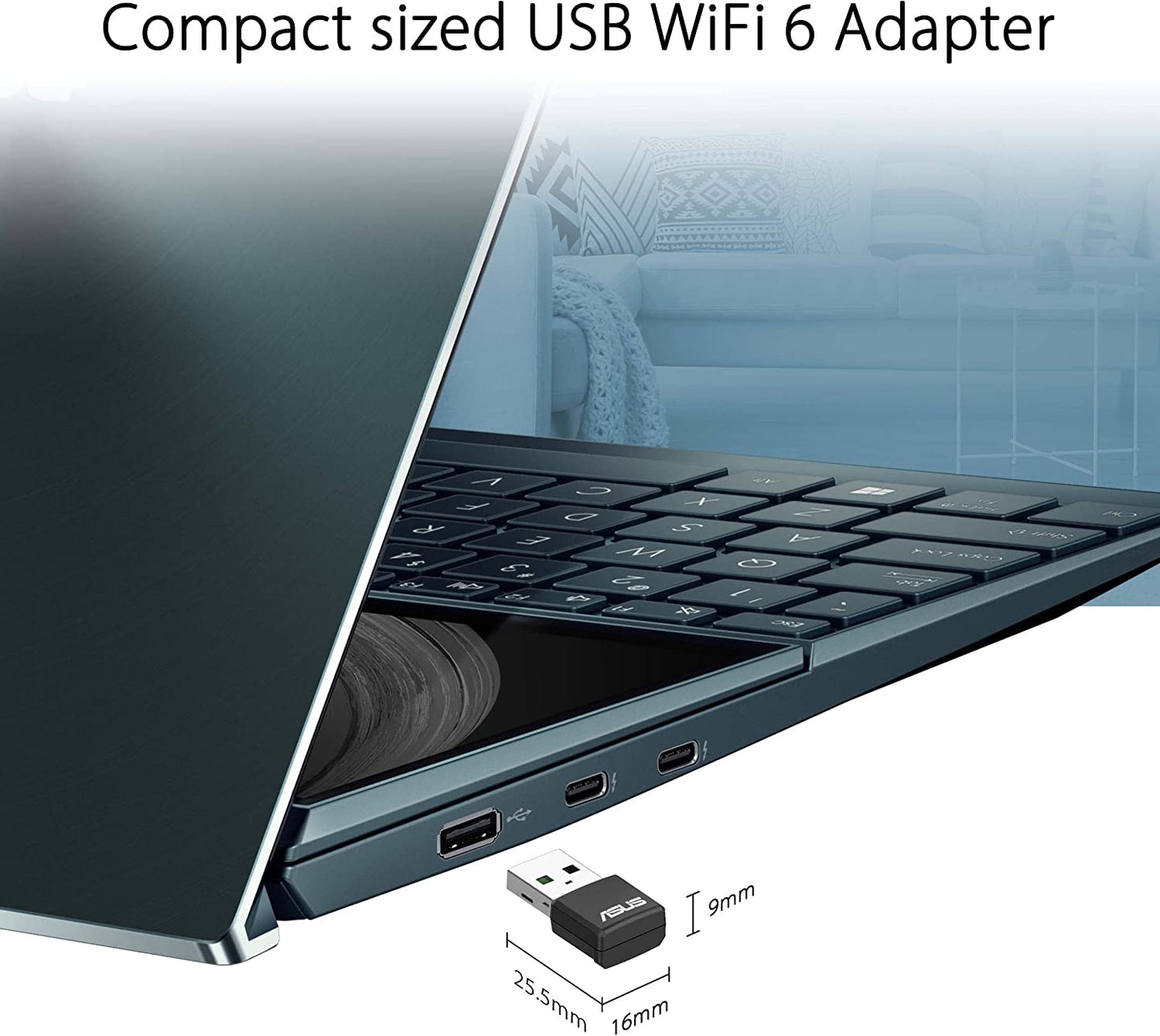 USB-AX55 Nano AX1800, WLAN-Adapter