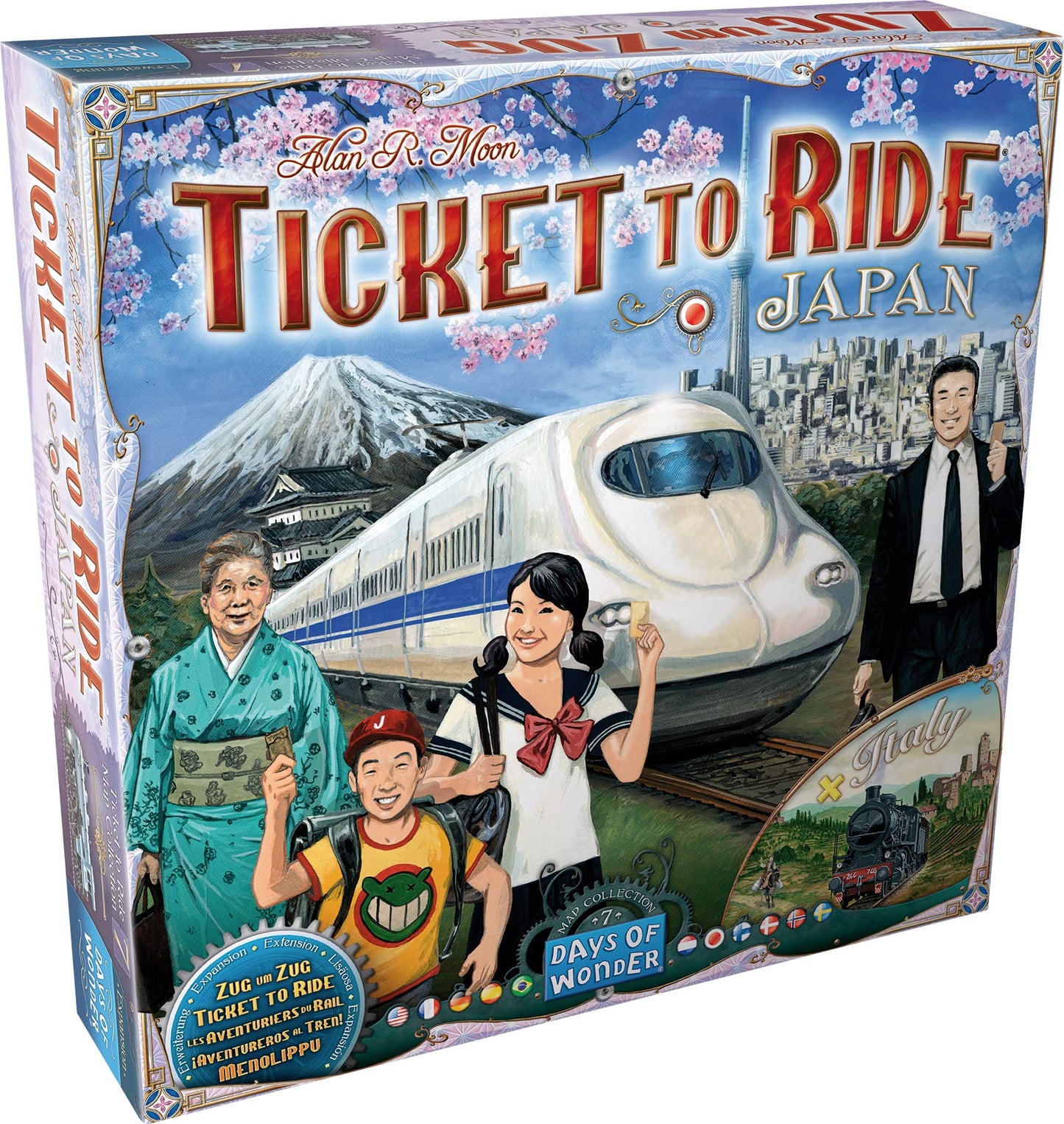 Zug um Zug: Japan & Italien, Brettspiel