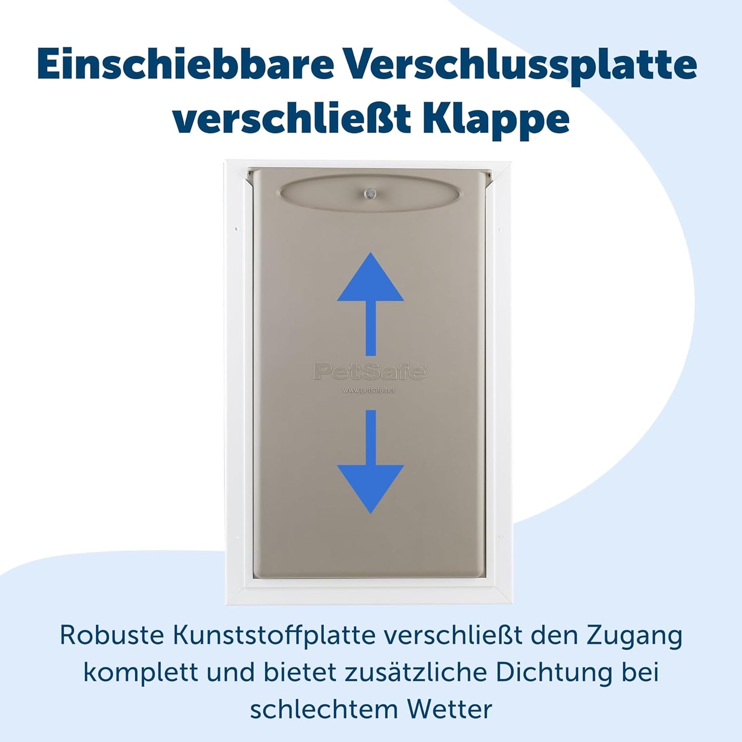 Haustiertür, Aluminium, XL