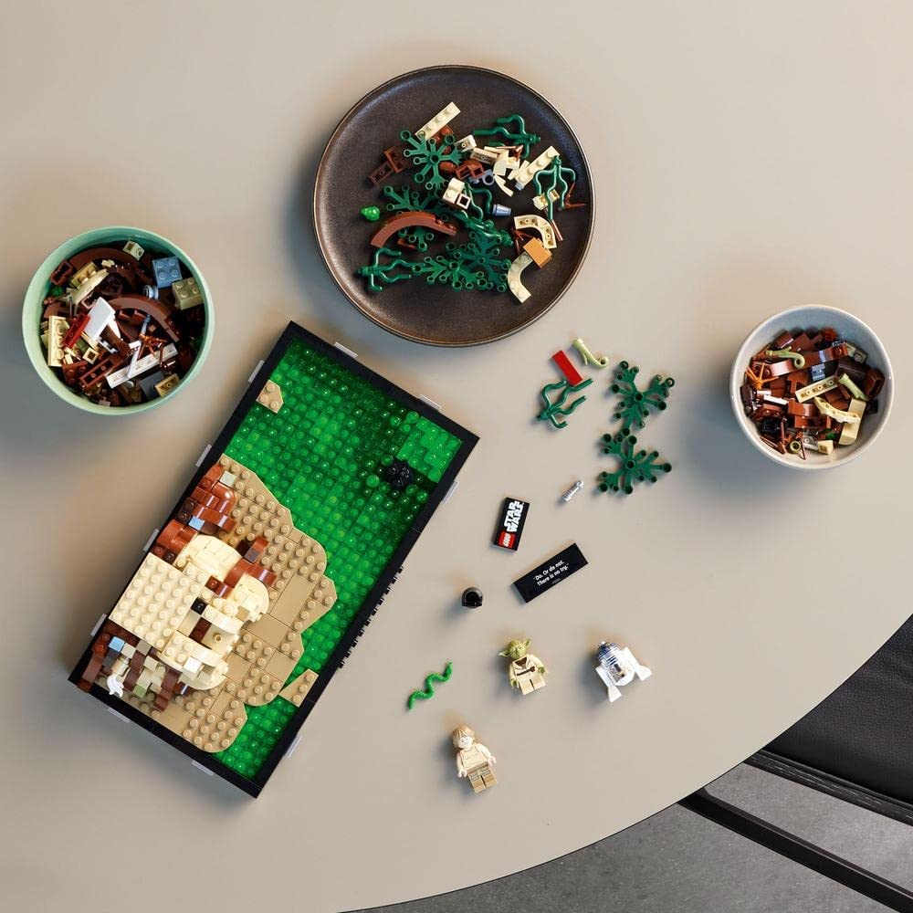 75330 Jedi Training auf Dagobah Diorama, Konstruktionsspielzeug