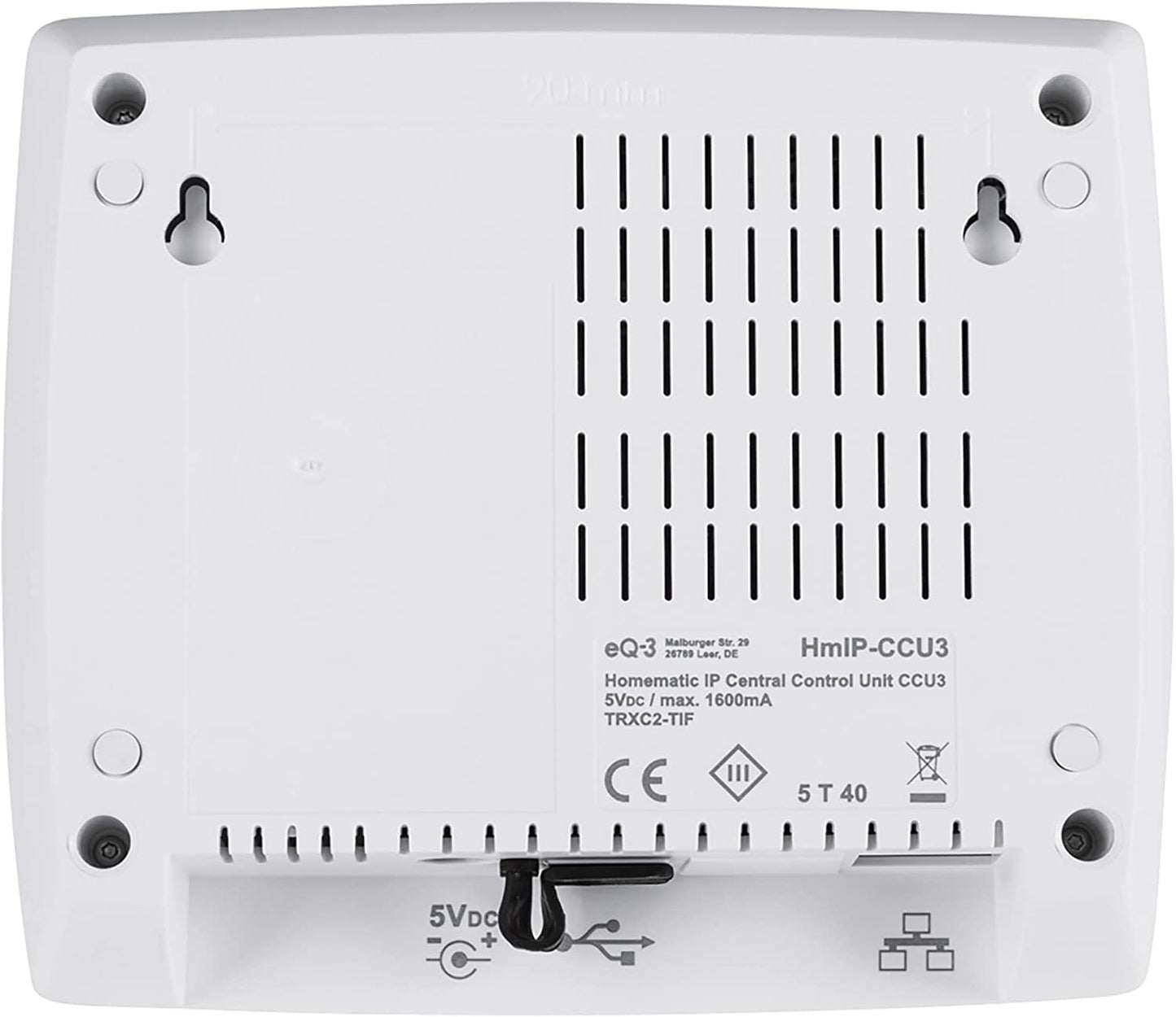 Zentrale CCU3 (HmIP-CCU3), Basisstation, Single