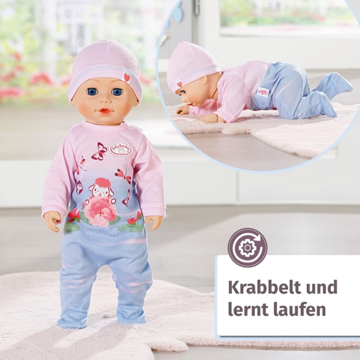 Baby Annabell® Lilly lernt laufen, Puppe