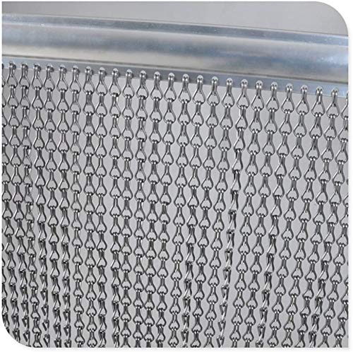 Aluminiumketten Türvorhang, Aluminiumketten Türvorhang, Silber