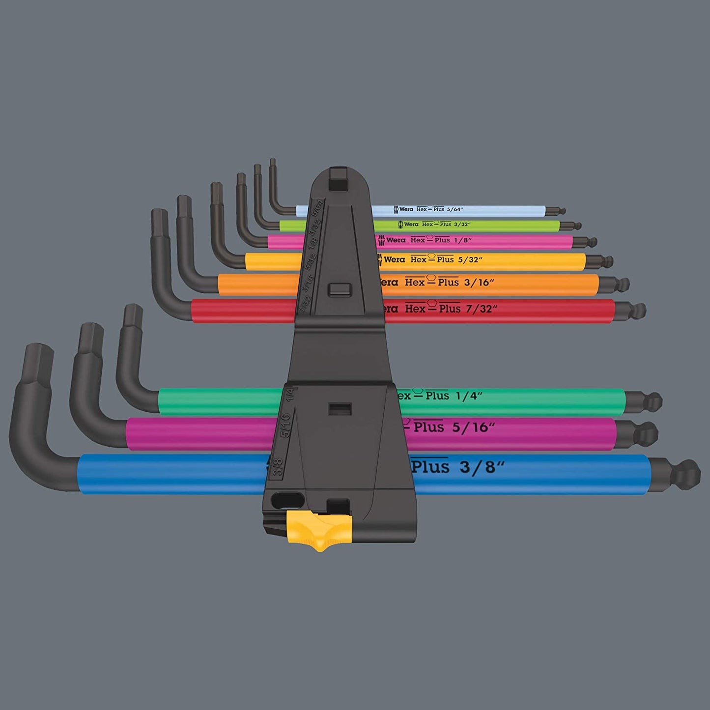 950/9 Hex-Plus Multicolour Imperial 2 Winkelschlüssel-Satz, Schraubendreher