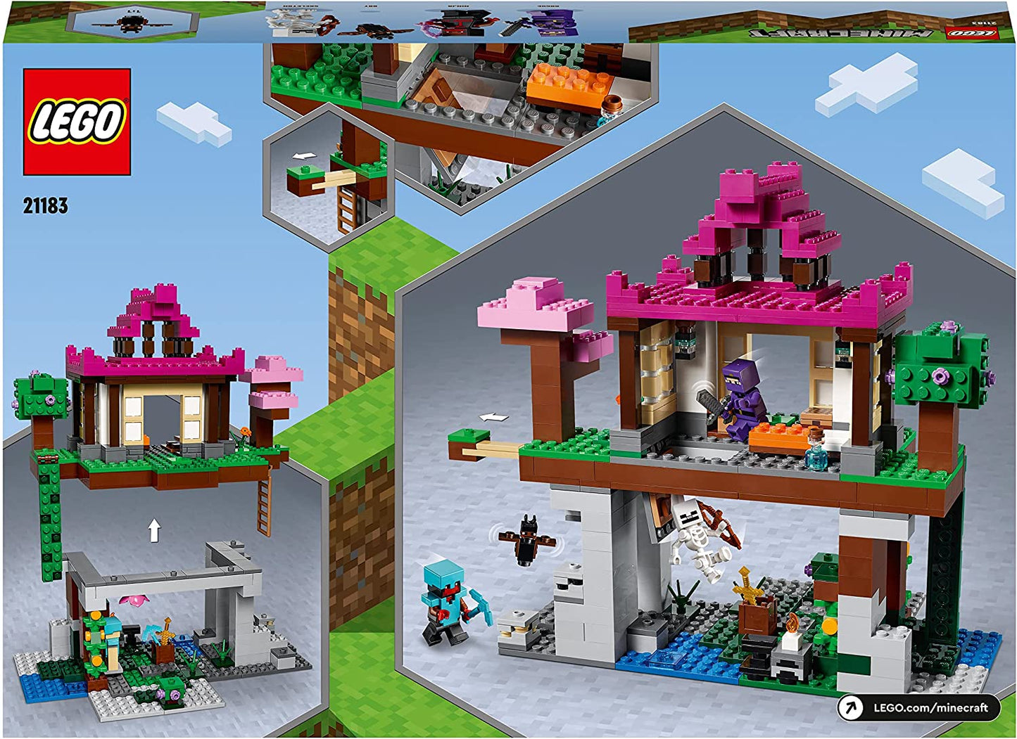 21183 Minecraft Das Trainingsgelände, Konstruktionsspielzeug