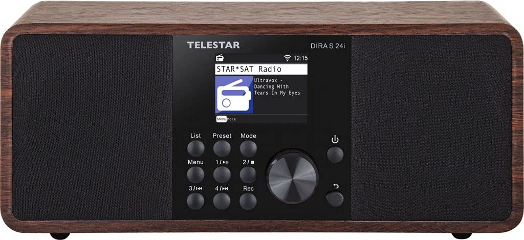 DIRA S24i, Radiowecker, Stereo Braun