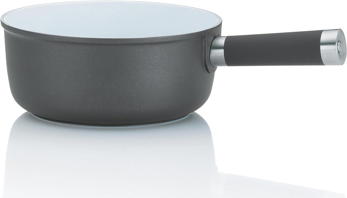 Fondue-Pfanne, Käsefonfue-Pfanne, Grau