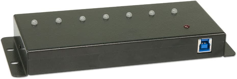 7 Port USB 3.0 Metall, USB-Hub