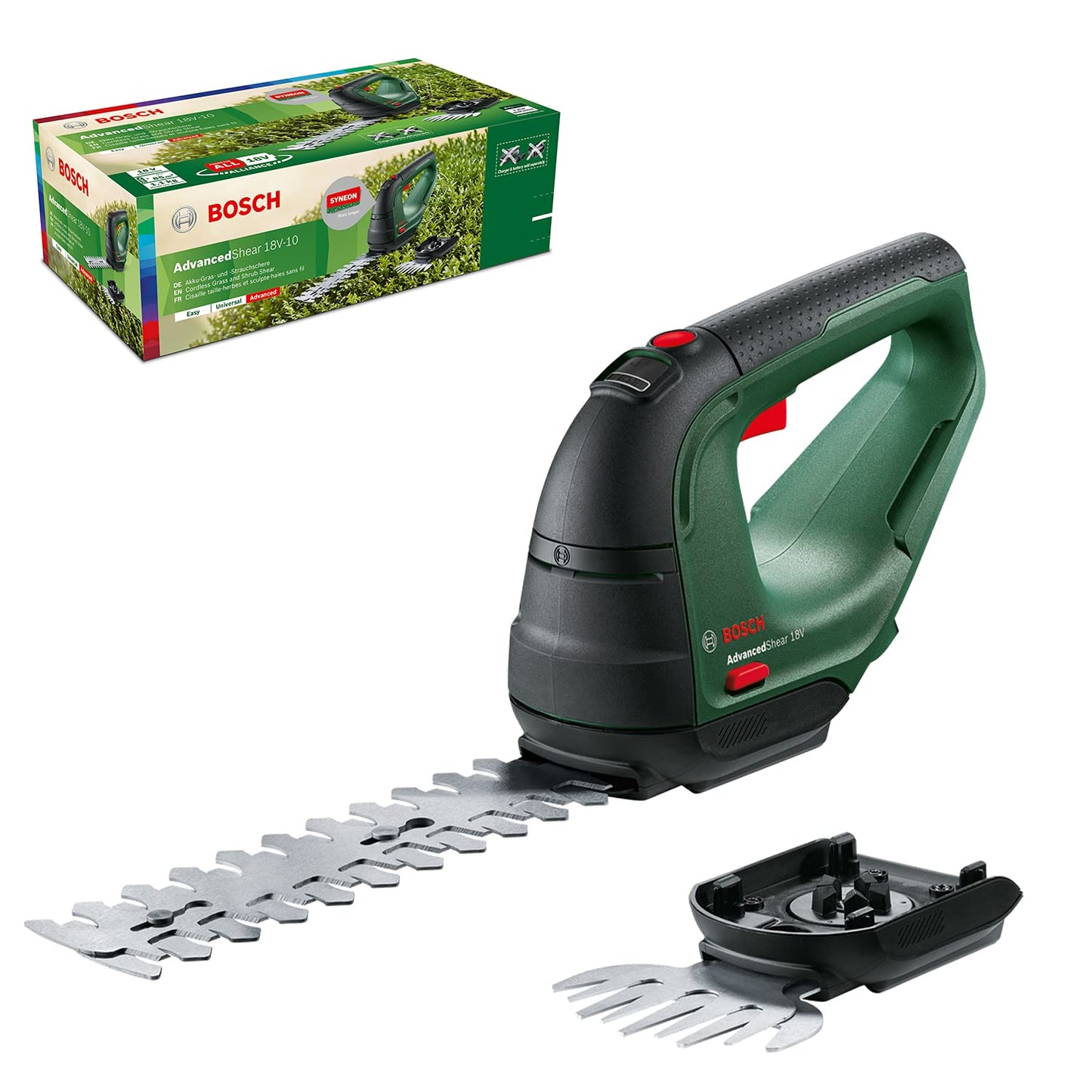 Akku-Strauch und Grasschere Advancedshear 18-10 Solo, Grasschere 18 Volt | Ohne Akku