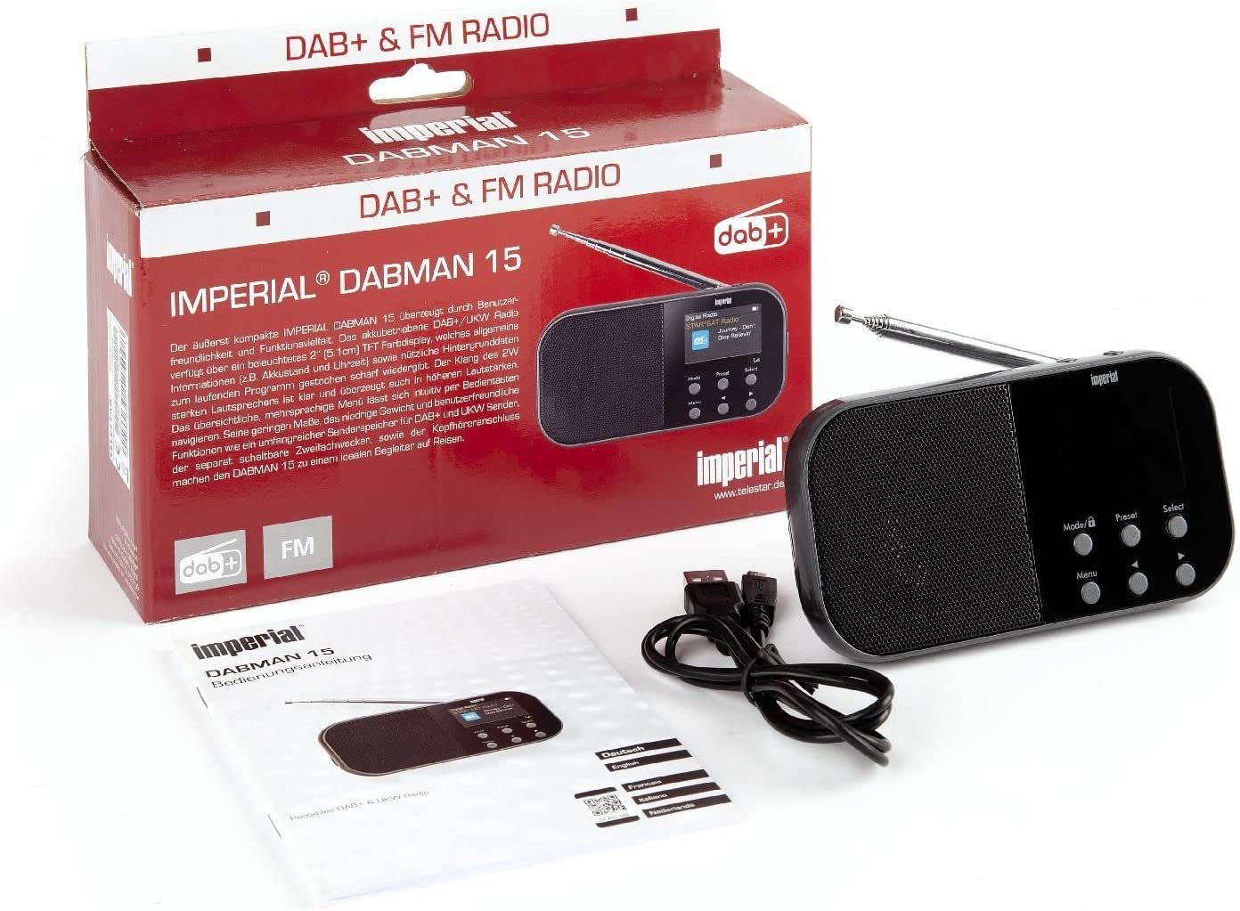 DABMAN 15, Radio