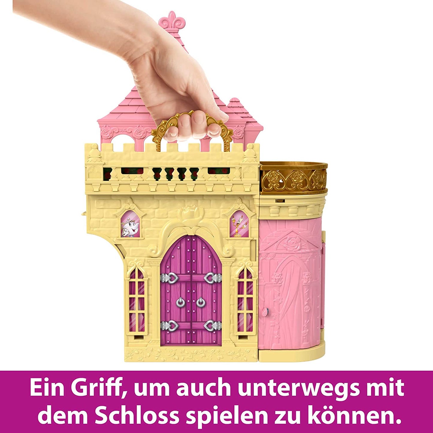 Disney Prinzessin Belle´s Magical Surprise Castle Playset, Spielgebäude