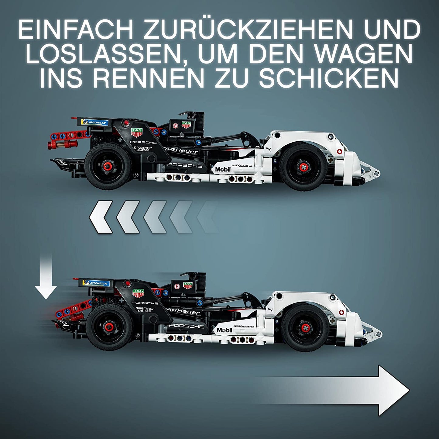 42137 Technic Formula E Porsche 99X Electric, Konstruktionsspielzeug