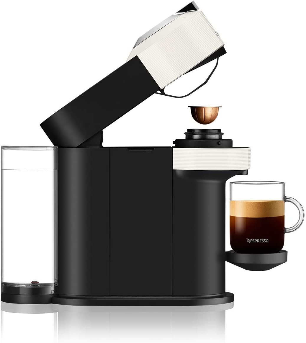 Nespresso Vertuo Next ENV 120.W, Kapselmaschine, Weiss Vertuo Next Kaffeemaschine
