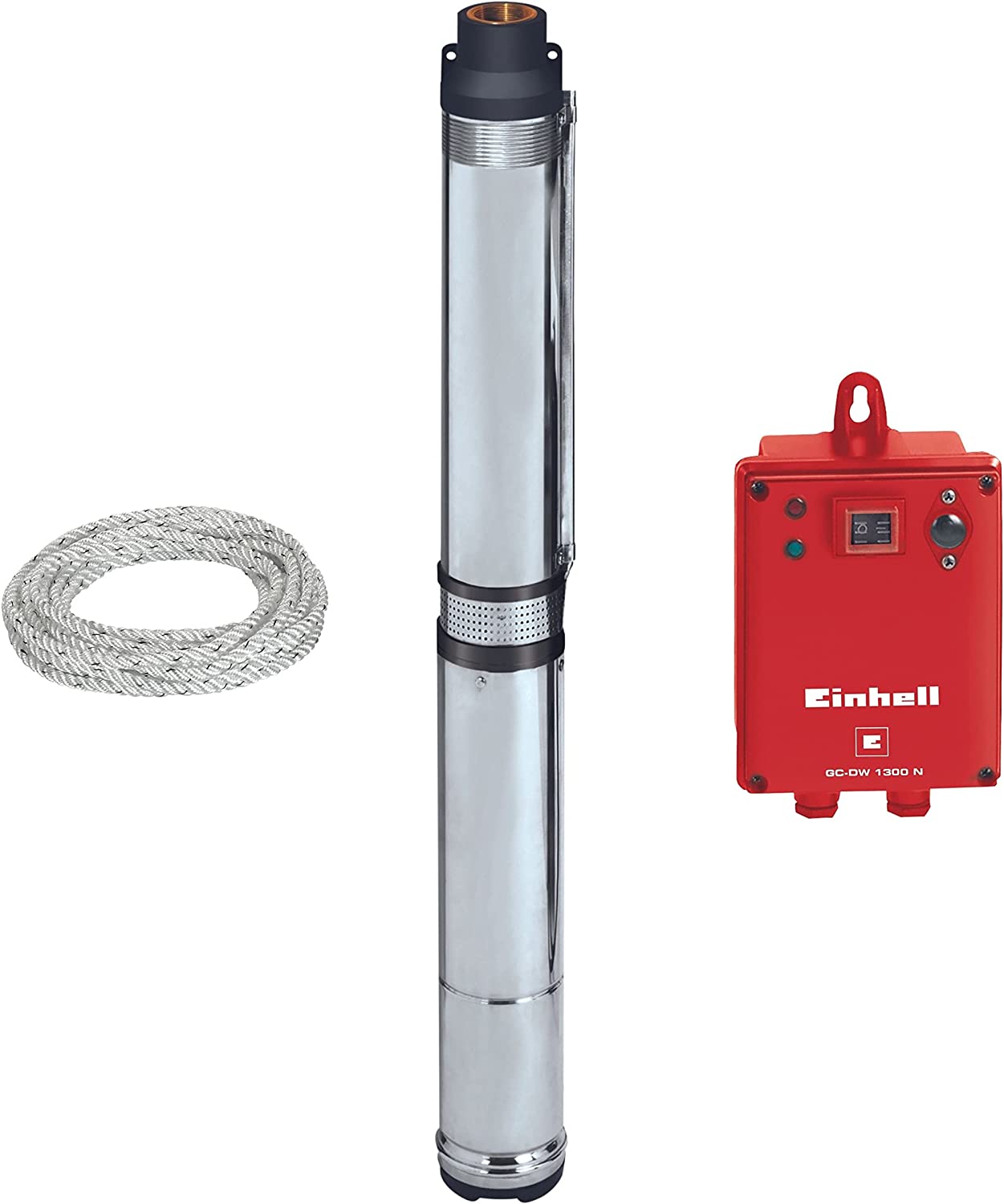 Tiefbrunnenpumpe GC-DW 1300 N, Tauch- / Druckpumpe, 65 m Förderhöhe