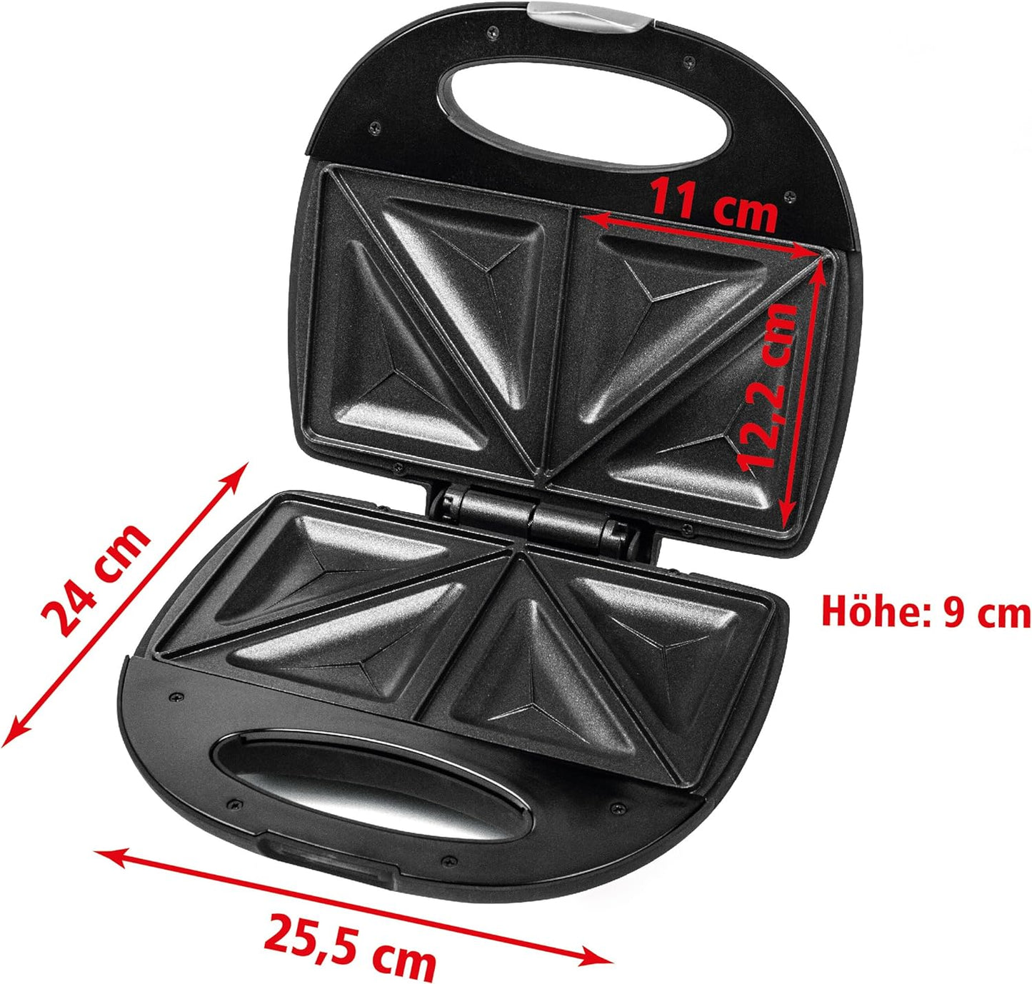 Sandwich Maker ST 710, 2 Sandwiches, Single