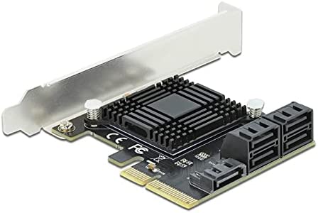 PCIe 5P SATA x4 LP, Schnittstellenkarte