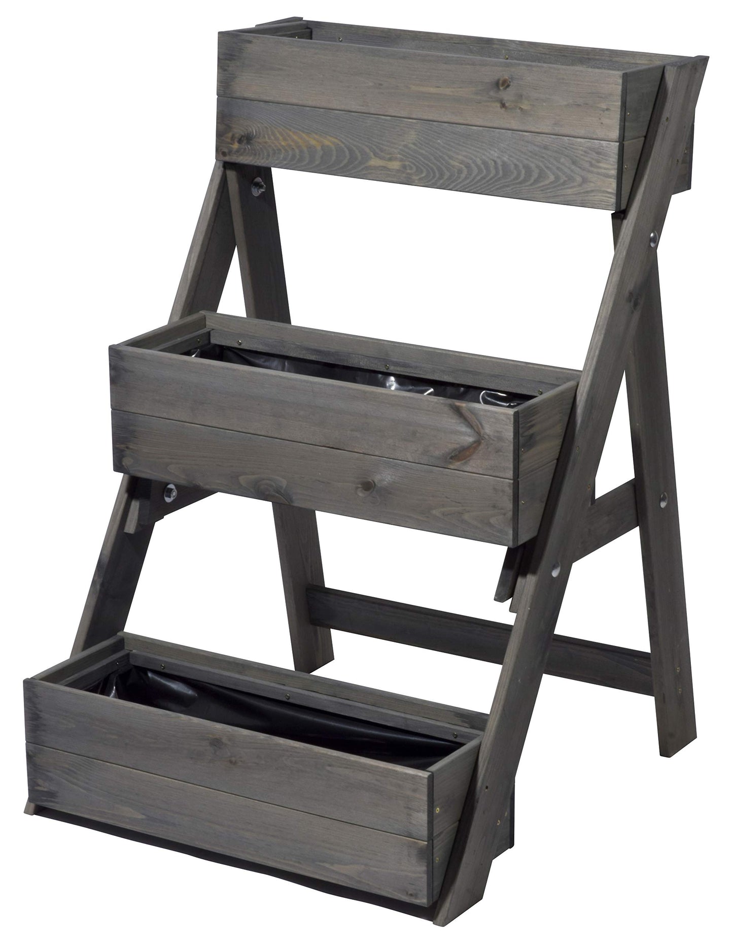Pflanztreppe, Anthrazit