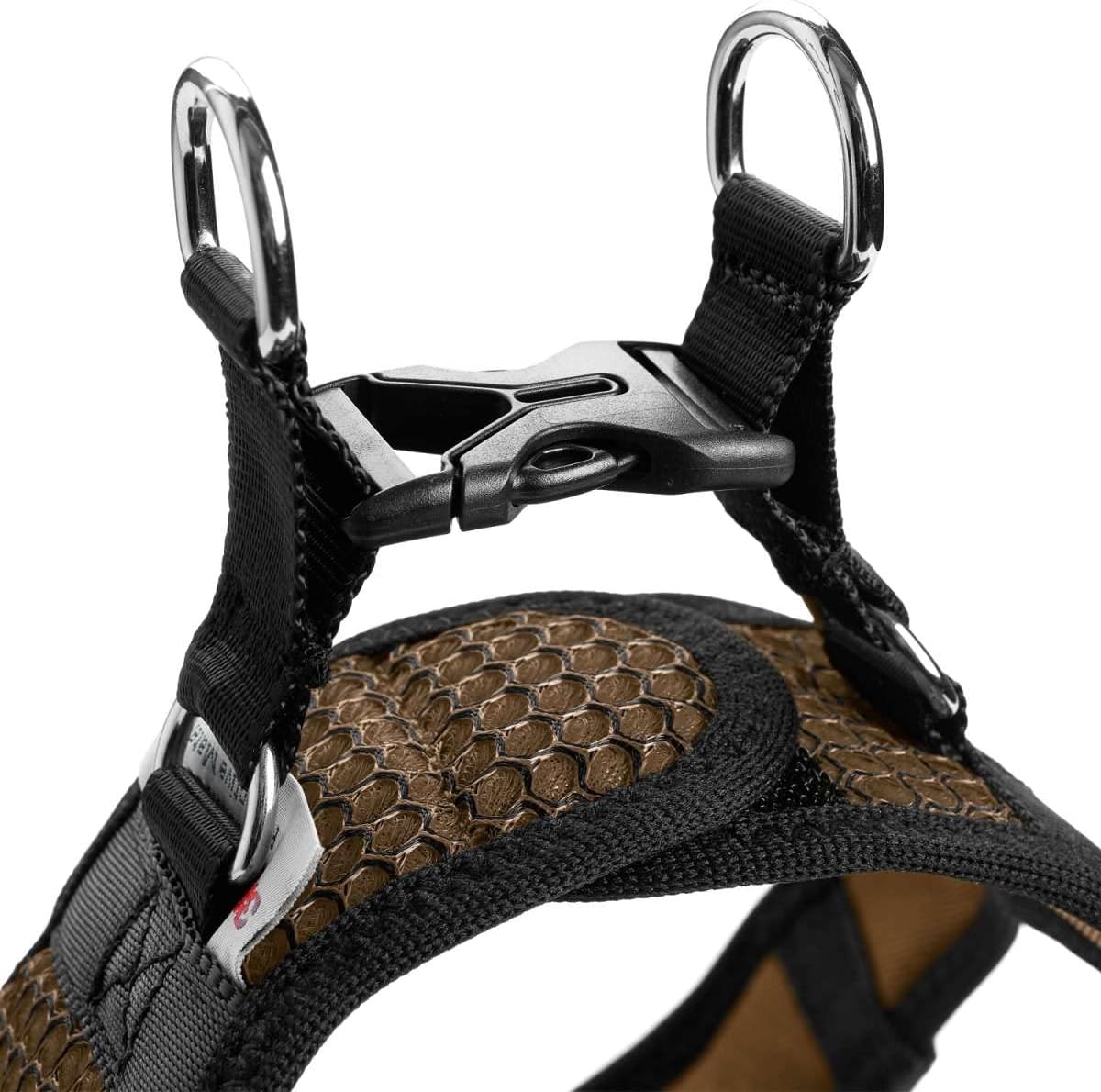 Hundegeschirr Hilo Comfort, Braun S-M