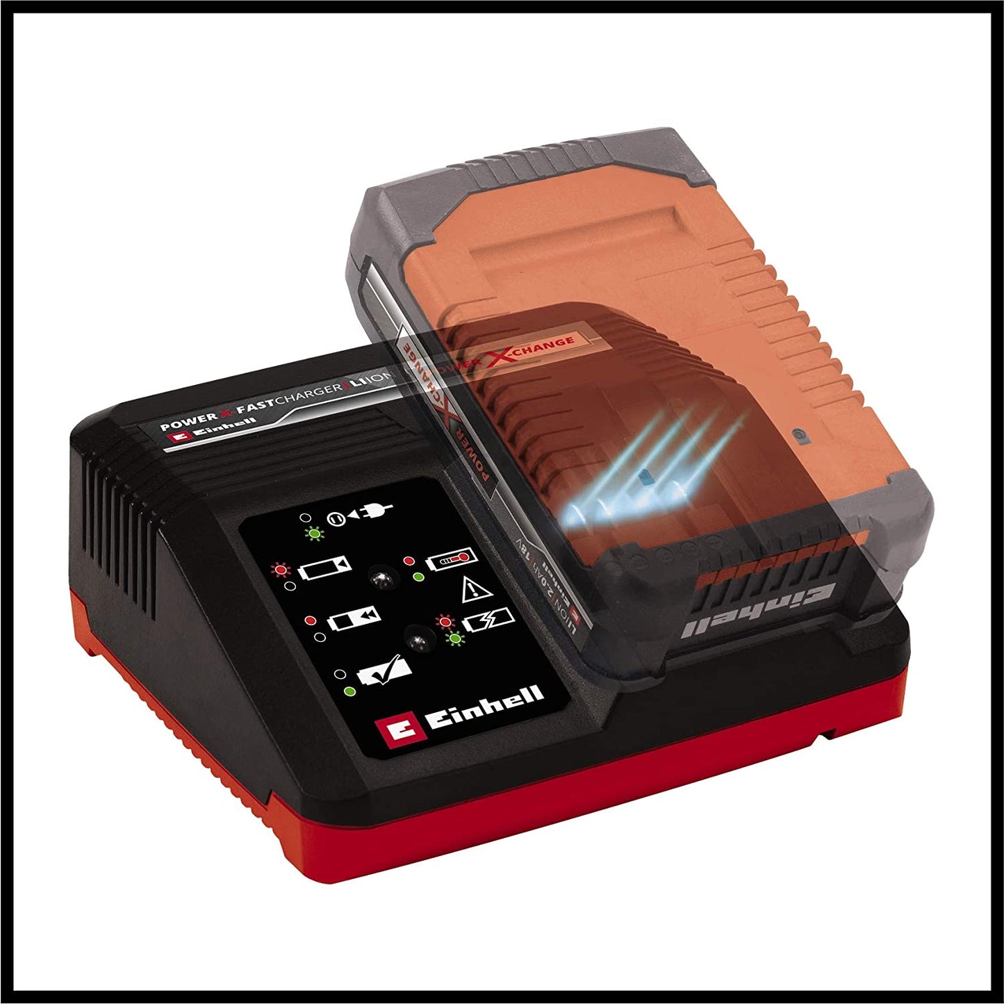 Power X-Fastcharger 4A, Ladegerät
