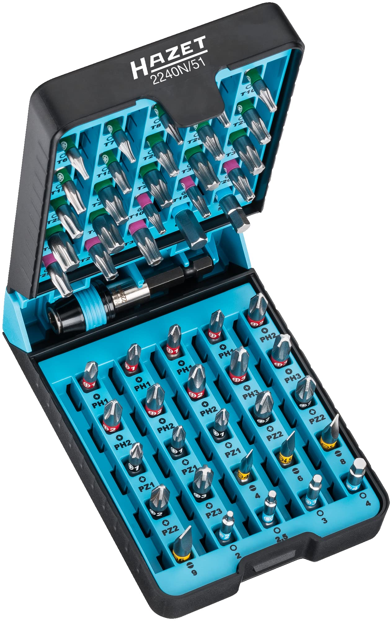 Bit-Satz "BitE"-Box 2240N/51, 1/4", 51-teilig