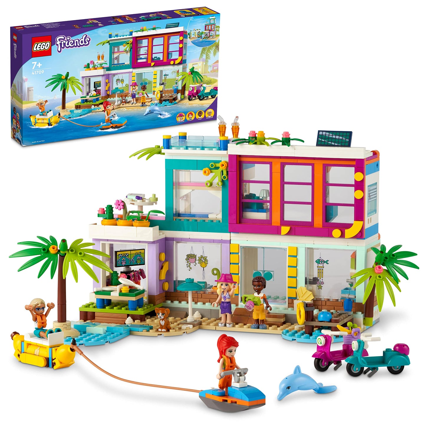 41709 Friends Ferienhaus am Strand, Konstruktionsspielzeug