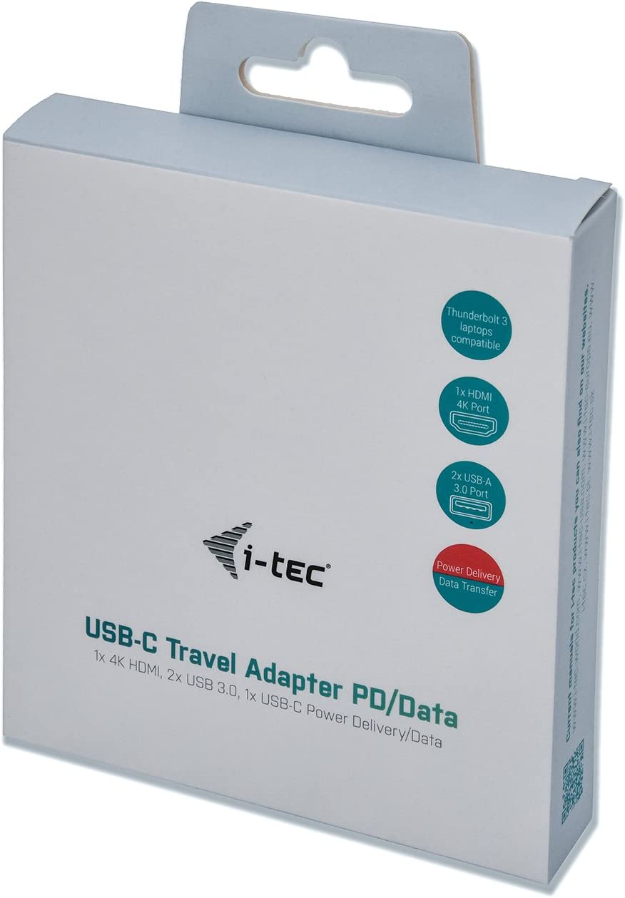 USB 3.2 Gen 1 Multiport-Hub, USB-C Stecker > 2x USB-A Buchse + HDMI Buchse, USB-Hub