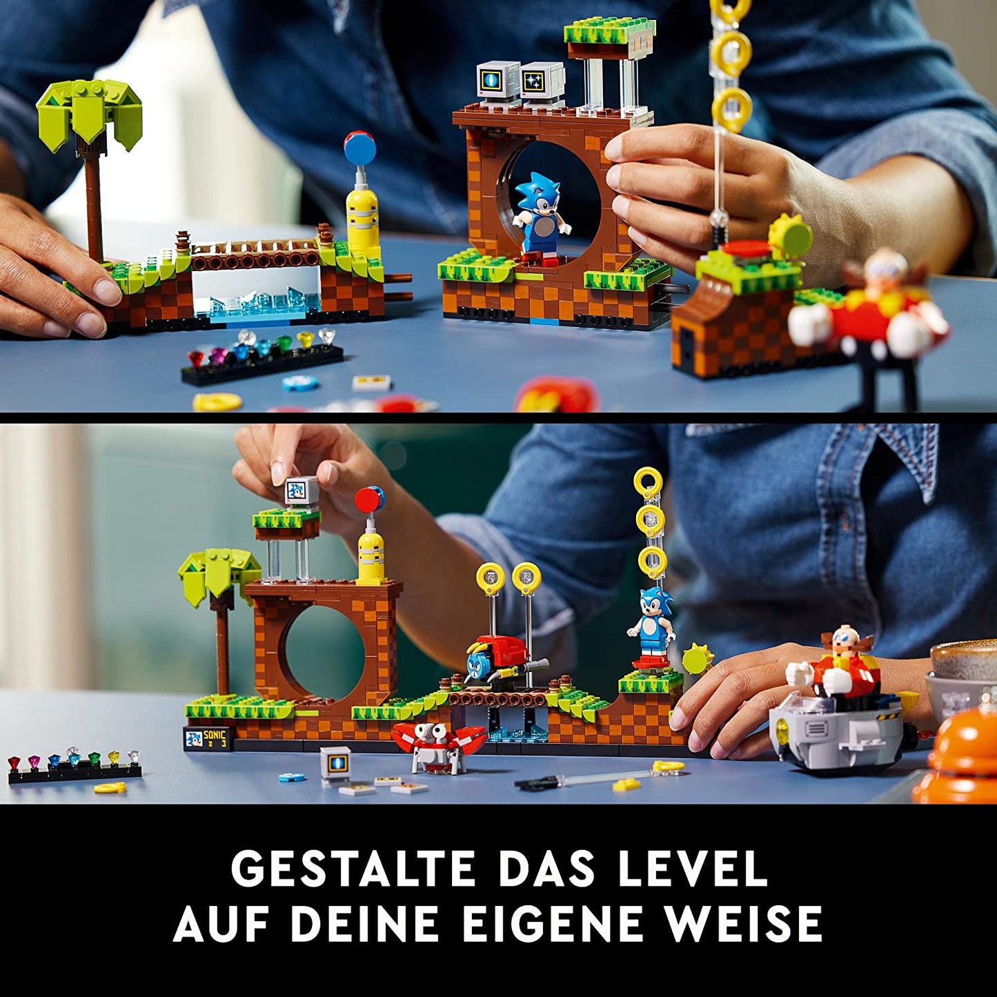 21331 Ideas Sonic the Hedgehog - Green Hill Zone, Konstruktionsspielzeug
