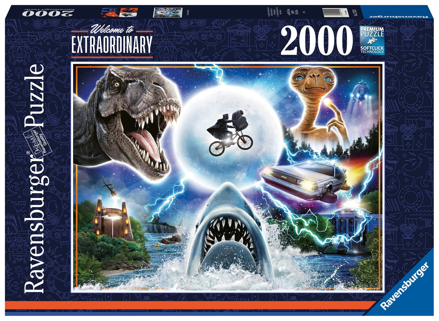 Puzzle: Universals Filmklassiker (2000 Teile)