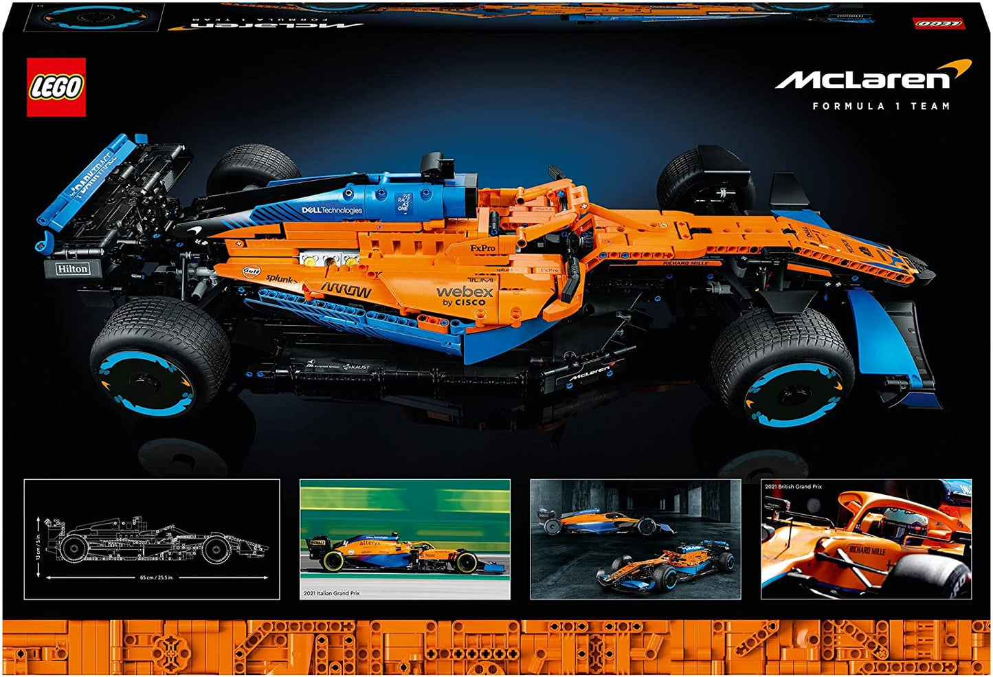 42141 Technic McLaren Formel 1 Rennwagen, Konstruktionsspielzeug