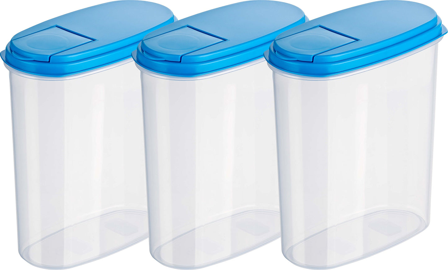 Schüttdosen, 2l (3 pièces), Blau
