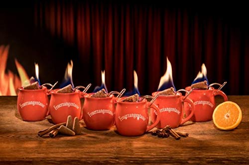 Feuerzangentasse, Rot