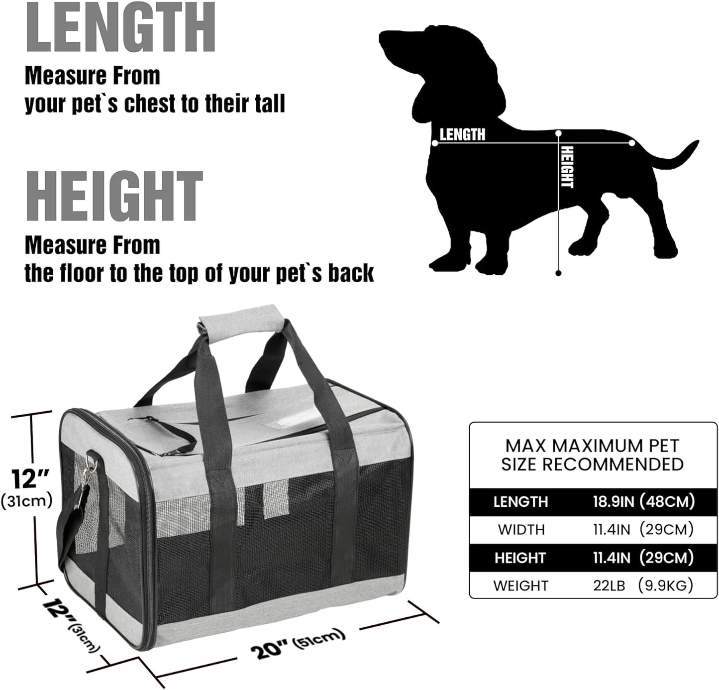 Hundebox Faltbar, L, Grau