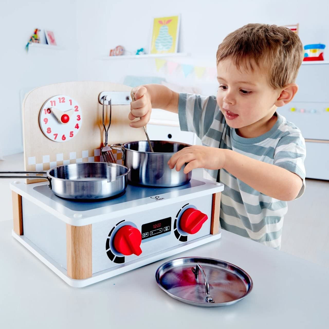 2-in-1 Küchen- & Grill-Set , Puppenzubehör