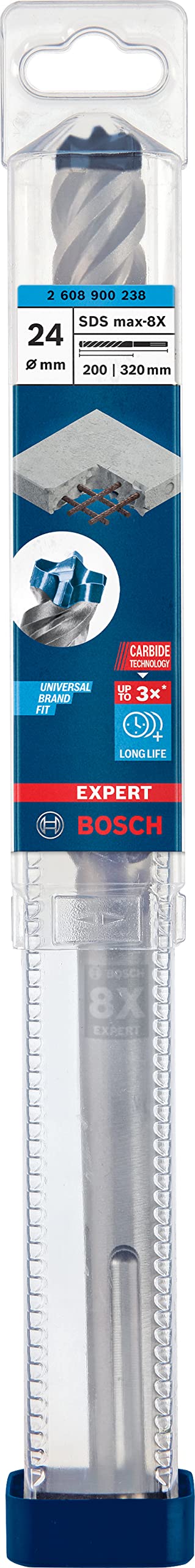 Expert Hammerbohrer SDS-max-8X, Ø 24mm