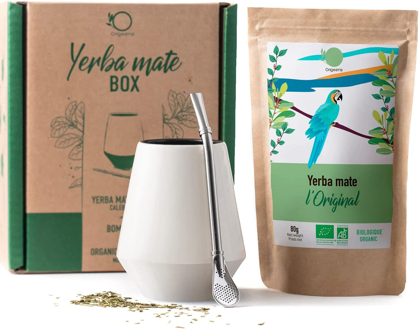 Mate Tee Set mit Mate Becher