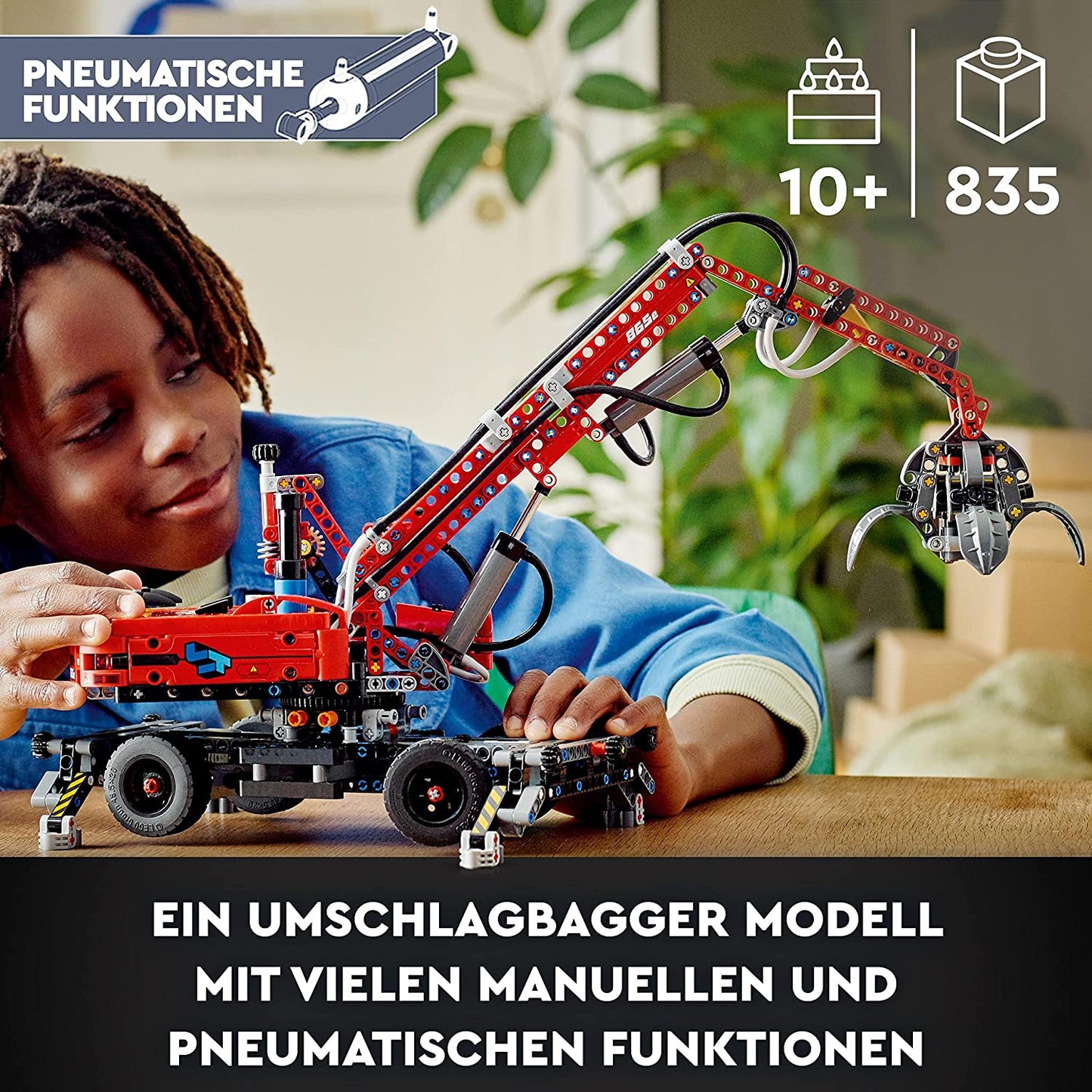 42144 Technic Umschlagbagger, Konstruktionsspielzeug
