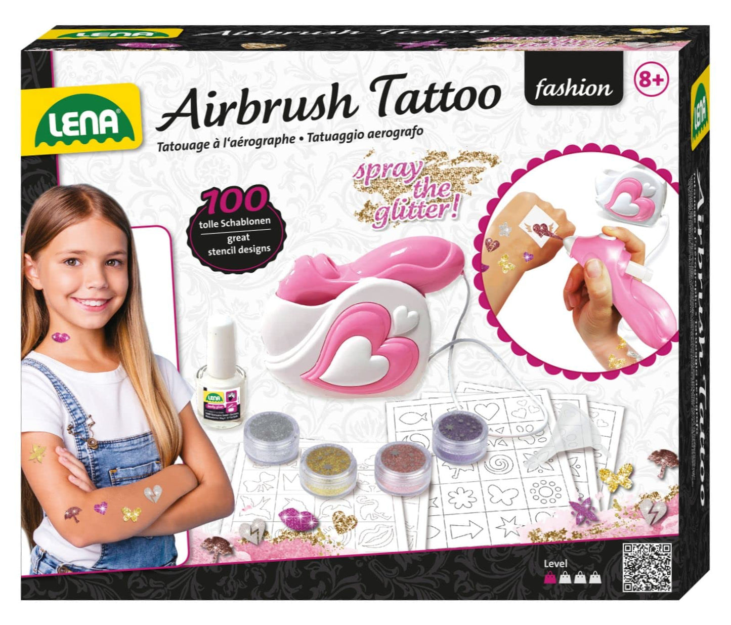 Airbrush Tattoo Set