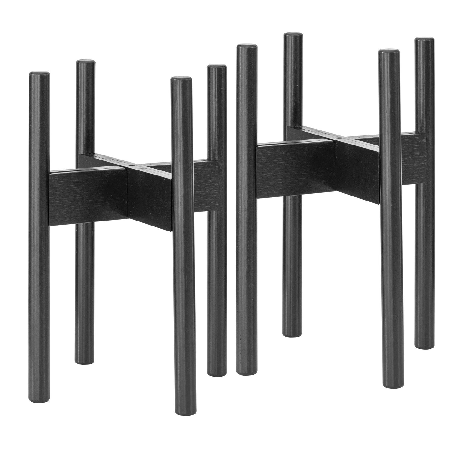 Pflanzenständer Set, 2 Pcs, Schwarz