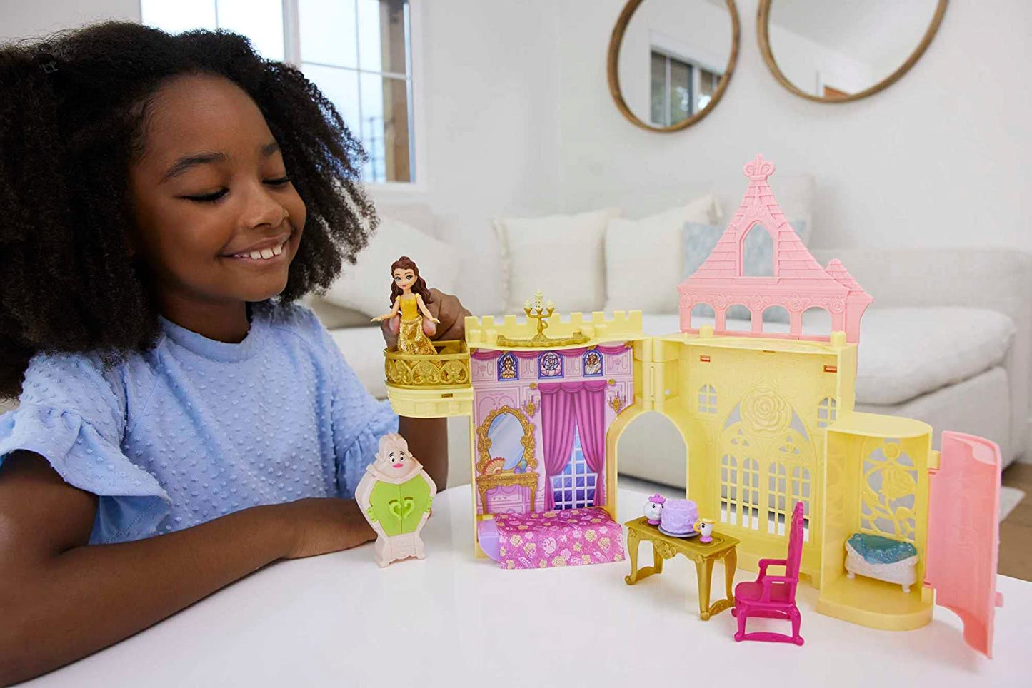 Disney Prinzessin Belle´s Magical Surprise Castle Playset, Spielgebäude
