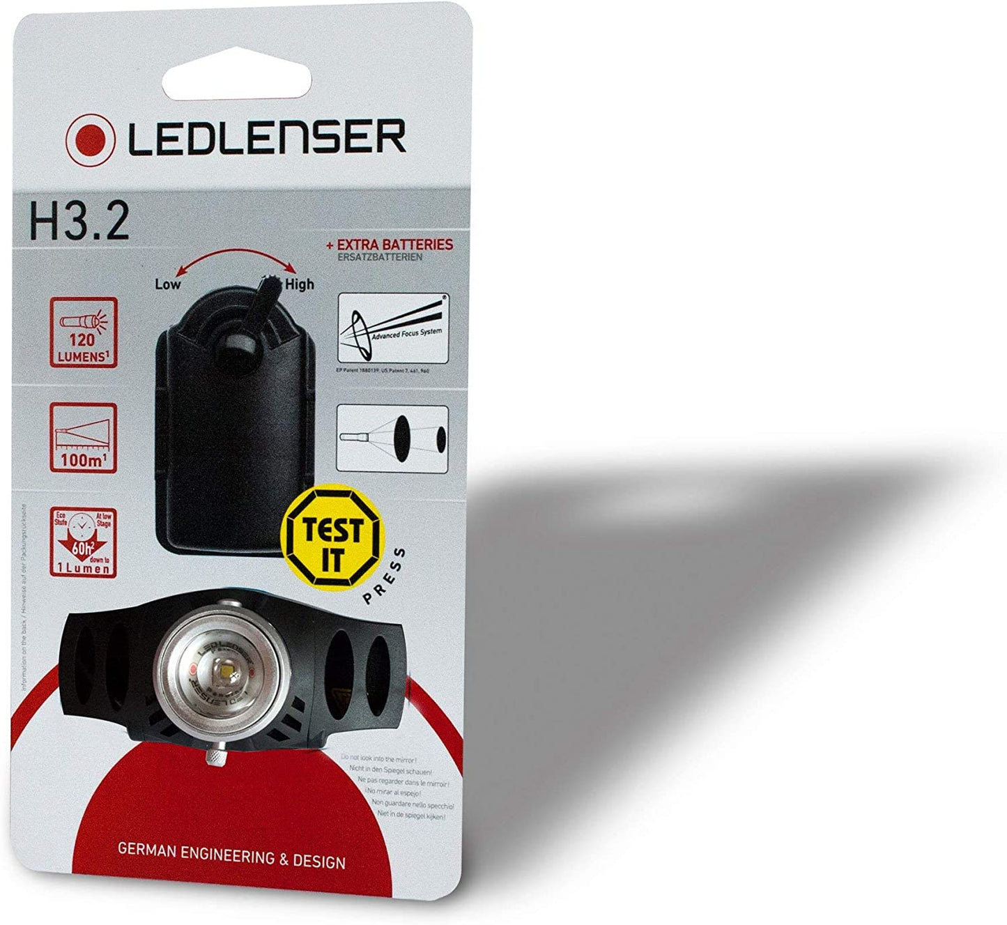 Stirnlampe H3.2, LED-Leuchte