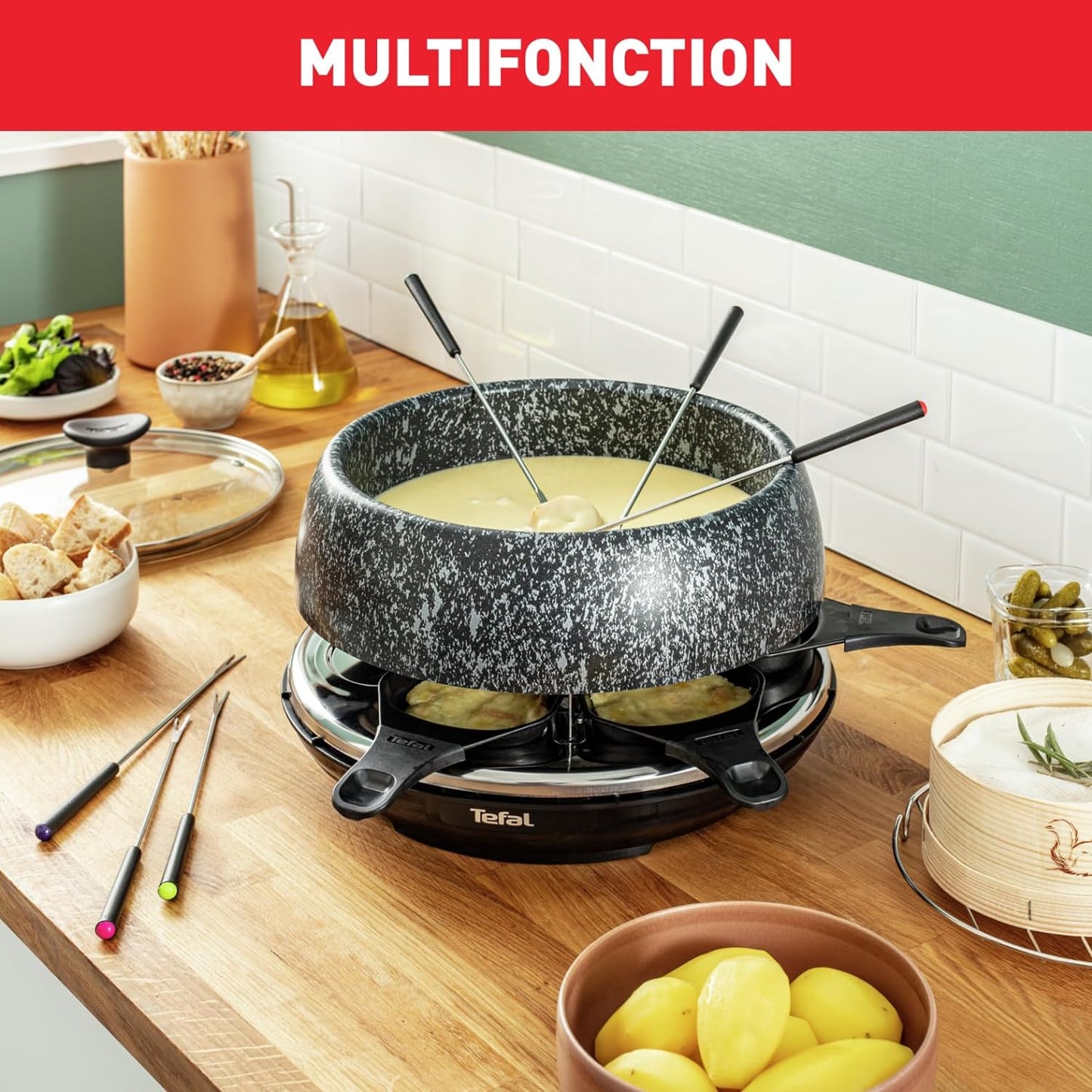 Raclette & Fondue Cheese'n Co RE12C8, Fondue Cheese’n Co