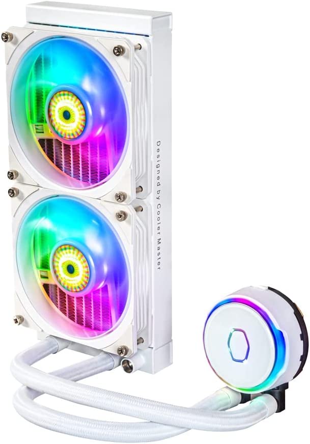 PL240 Flux White Edition 240mm, Wasserkühlung