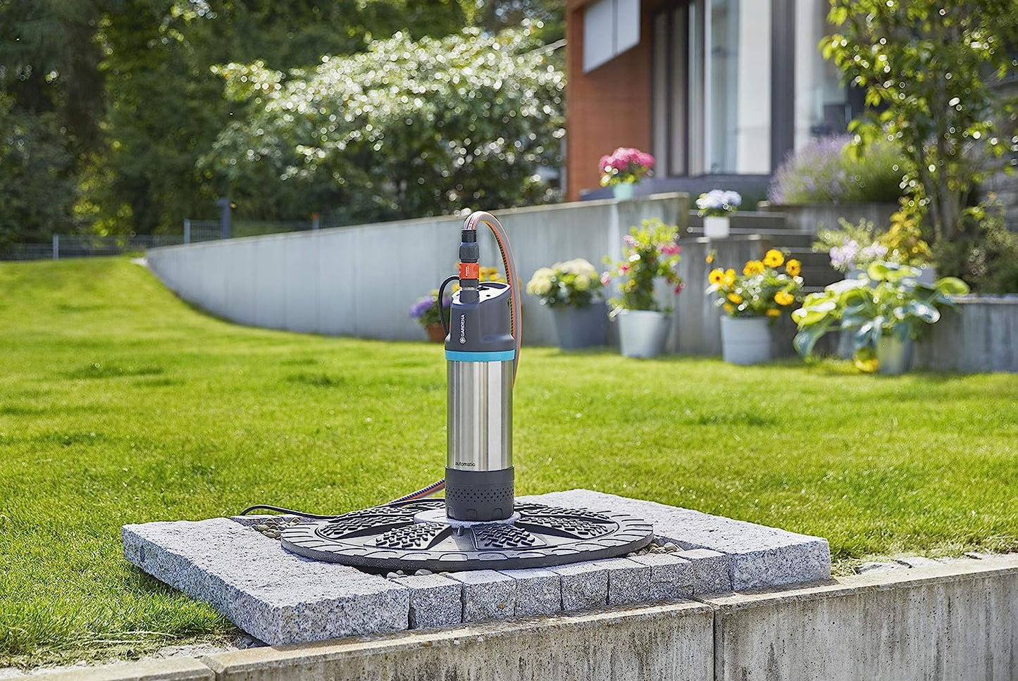 Tauch- / Druckpumpe 6100/5 inox automatic, Single bis zu 6.100 l/h mit Automatik