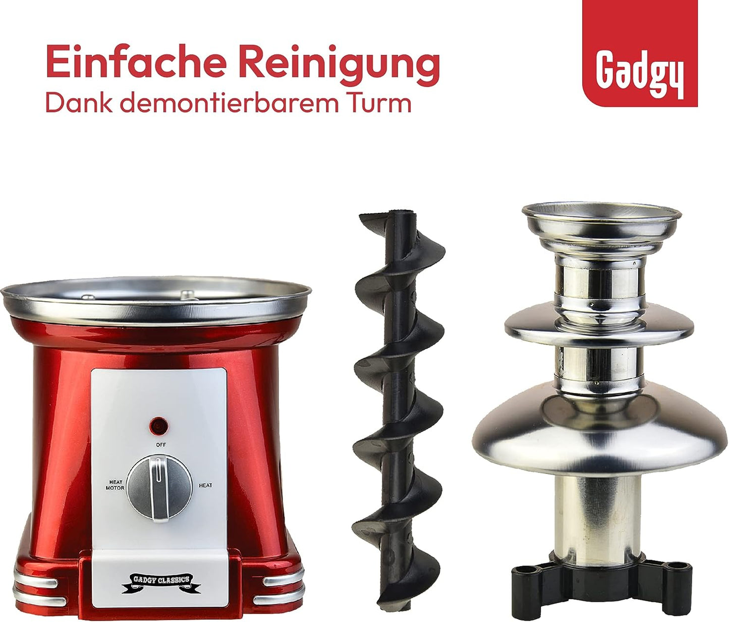 Schokobrunnen 3-stufig