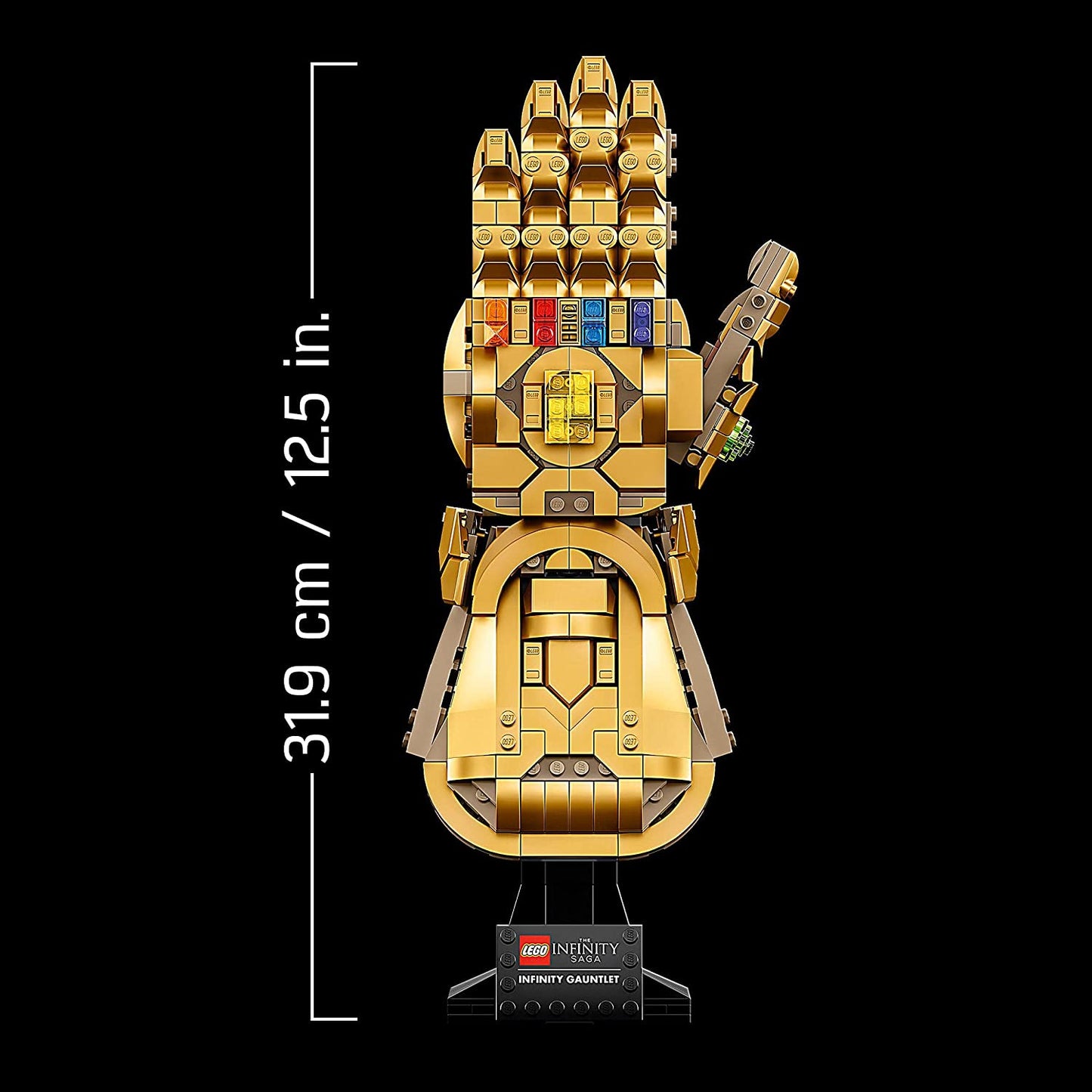 76191 Marvel Super Heroes Infinity Handschuh, Konstruktionsspielzeug, Einzeln